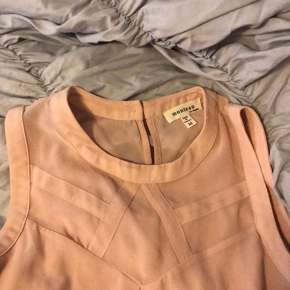 Baby pink tank top - Picture 2 of 3